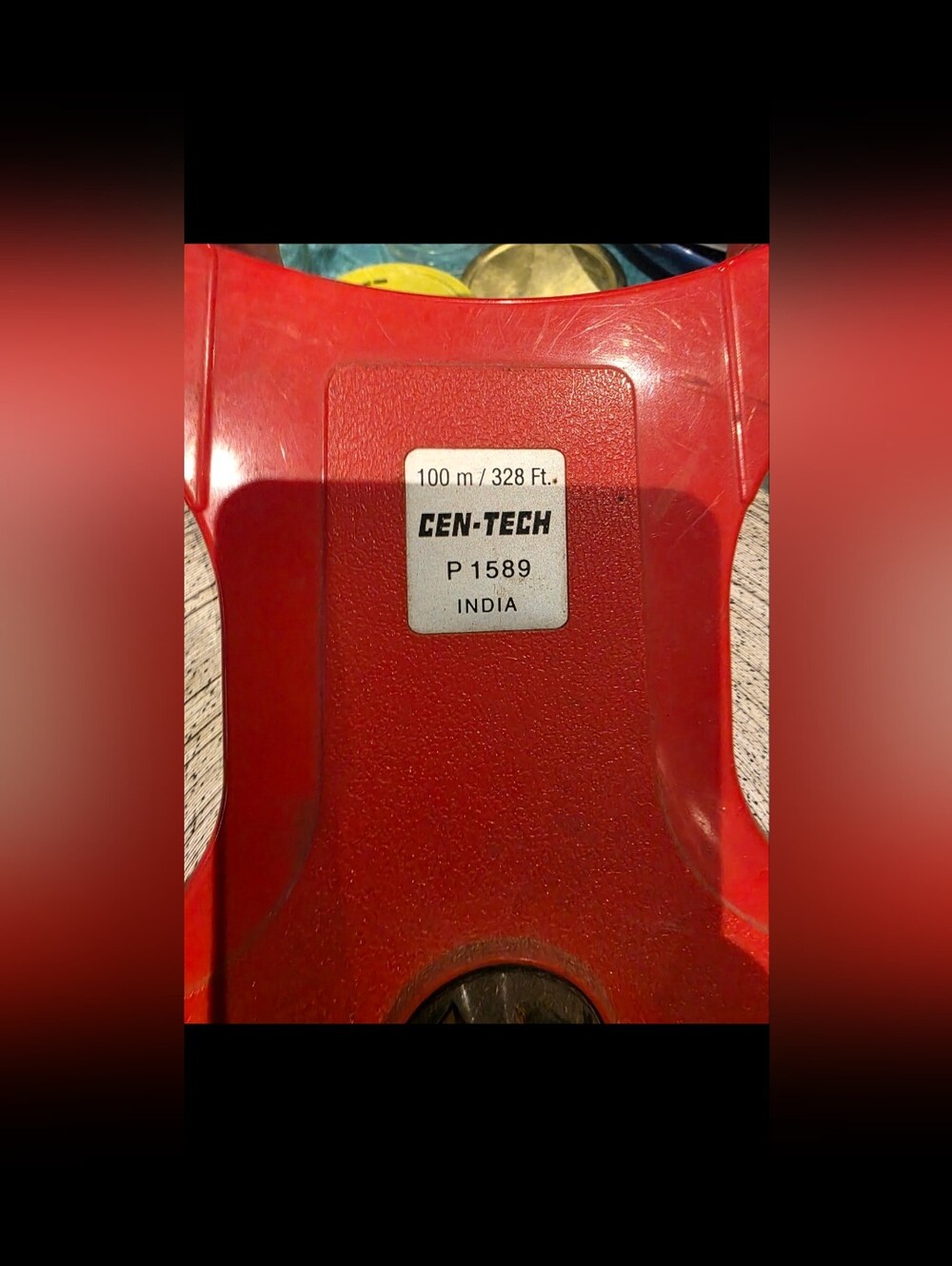 Red P1589 100 m/328 ft Measuring Reel